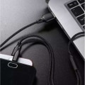 Miniatyrbilde 2 av 7: 3-i-1 Micro USB / Lightning / USB Type-C USB-kabel Black