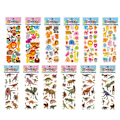 Pikkukuva 1 / 2: 12 arkkia tarroja - eläinaiheisia - Eläimet/Dinosaurukset Multicolor