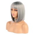Miniatyrbilde 4 av 7: Syntetisk parykk for Party, Pride, Parader og Cosplay Light purple