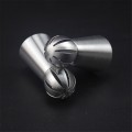 Miniatyrbilde 6 av 6: 3 store alkoholkaraffer / karaffer - Rustfritt stål Silver