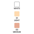 Miniatyrbilde 2 av 3: Matt gjennomskinnelig pudder - Shine control pudder - Quiz Cosmetic White 