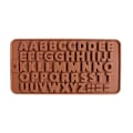 Miniatyrbillede 3 af 4: Chokoladeform, Bogstaver, Alfabet - Isform, Pralineform Brown