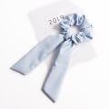 Miniatyrbillede 6 af 9: Hårbånd, hår Scrunchies med tørklæde, hårbånd, Hårbånd Dark blue