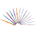 Miniatyrbilde 4 av 5: Heklepinner 14 stk i aluminium - Strikkesett - Multicolor