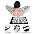 Miniatyrbillede 1 af 4: Spikemåtte for øget velvære - Spikepillow - Spikepillow Black