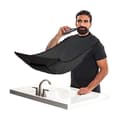 Esiliina parranajoon ja partaan - Kerää parran - Barber Cape Black