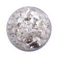 Pikkukuva 1 / 3: Kynsien glitter - Flakes / Mylar - Valkoinen jää - 8ml - Glitter White