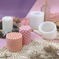 Miniatyrbillede 5 af 5: DIY - Lyseforme - Cylinderkugler - Form - Lyseform White