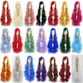 Pikkukuva 1 / 11: Synteettinen peruukki juhliin, Pride-, paraateihin ja cosplay-käyttöön 80 cm #5