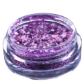 Pikkukuva 9 / 10: Kynsien glitter sekoitus - valkoinen, vaaleanpunainen, violetti Glitter mix - NR 2