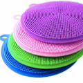 Miniatyrbilde 5 av 7: 2-pack Silikon oppvasksvamp - Magnic Silikon oppvasksvamp Multicolor