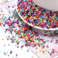 Miniatyrbild 1 av 5: Seed beads - 2mm - 3000st - Färgglada MultiColor 3000st