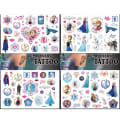 Miniatyrbilde 1 av 5: Frosne tatoveringer - 4 ark - Barnetatoveringer Multicolor