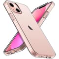 2-pack iPhone 13 - Silikonskal TPU - Slimmat Transparent