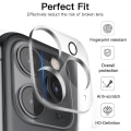 Miniatyrbilde 2 av 7: 2-Pack linsebeskyttelse for iPhone 15 Plus-kamera i herdet glass Transparent iPhone 15 Plus