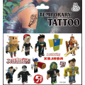 Pikkukuva 3 / 6: Roblox Tatuoinnit - 4 arkkia - Lasten tatuoinnit Multicolor