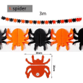 Pikkukuva 3 / 10: Halloween - Koristeet - Garland - Kurpitsa, kummitukset - 3m MultiColor Nr - 08