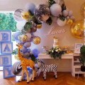 Miniatyrbillede 5 af 8: Ballonguirlande, ballonguirlandebånd, snor til balloner - 5m Transparent