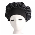 Pikkukuva 1 / 5: Unihattu - Satiininen konepelti - Unilakka Black one size