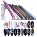 Pikkukuva 1 / 8: Glitter Striping teippiä, kynteippiä, kynsikoristeita - 5 kpl Multicolor