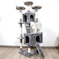Miniatyrbillede 4 af 4: Kattetræ - 170cm - Kradsestolper - Kradsemøbler Dark grey