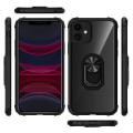 Miniatyrbild 7 av 7: iPhone 14 - Silikon Shockproof Skal - Svart Transparent Iphone 14