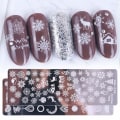 Miniatyrbilde 3 av 3: Nailart stempelplate, Nailstempel - julemotiver, julepynt