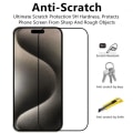 Miniatyrbilde 3 av 6: 2 stk Herdet glass iPhone 15 pro max - Skjermbeskytter Transparent Iphone 15 pro max