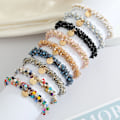 Miniatyrbillede 2 af 4: Hårbånd med sten - Bryllup - Armbånd Multicolor
