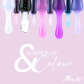 Miniatyrbilde 6 av 6: Mollylac - Gummibase 2in1 Up&Colour - Nr. 4 - UV-gel/LED - Base coat