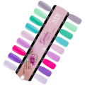 Miniatyrbilde 2 av 5: 9-pakning - NTN Premium - Garden Party - Gelelakk - Hybrid Multicolor