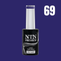 Miniatyrbilde 3 av 4: NTN Premium - Gelelakk - After Midnight - Nr69 - 5g UV gel/LED Blue