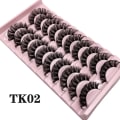 Pikkukuva 3 / 4: 10 parin tekoripset - Set natural look volume lash - Black TK02