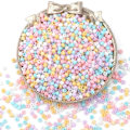 Miniatyrbilde 1 av 4: Frøperler - 2mm - 6000stk - Macarons Iskrem MultiColor 6000st