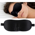 Miniatyrbillede 1 af 6: 3-pak - 3D Sovemaske / øjenmaske / bind for øjnene - Sort Black