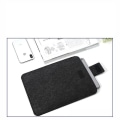 Miniatyrbild 5 av 6: Datafodral 13-tum, Passar MacBook Pro och air - Sleeve ullfilt Mörkgrå