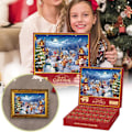 Pikkukuva 3 / 5: Adventskalender - Pussel 1008 Bitar - Julkalender 2024 MultiColor Snögubbe - 8003