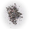 Miniatyrbilde 2 av 2: Negleglitter - Mix - Grå regnbue - 8ml - Glitter