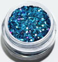 Nagelglitter - Hexagon - Ocean - 8ml - Glitter Blå