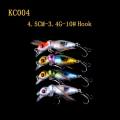 Pikkukuva 7 / 11: 20 pakkauksen uistimia vaappu, Minnow mix, Crankbait Multicolor