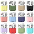 Miniatyrbillede 3 af 6: AirPods Silikoneskal - Etui / Beskyttelse - Flere farver White