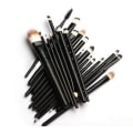 Miniatyrbilde 4 av 4: 20 sminkekoster - Sort Black