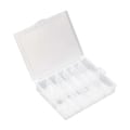 Miniatyrbilde 4 av 5: 100 negleformer for polygel - Akrylnegler - Neglespisser Transparent