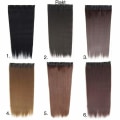 Miniatyrbillede 4 af 7: Clip-on / Hair extensions krøllet & lige 70cm - Flere farver Rakt - 3