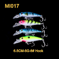 Miniatyrbillede 9 af 11: 20-pak fiskelokker wobler, Minnow mixed, Crankbait Multicolor
