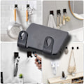 Miniatyrbillede 3 af 8: Universal barbermaskineholder til brusere og vådrum Silver