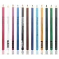 Miniatyrbilde 2 av 3: 12 stk Eyeliner Lipliner øyeblyant leppeblyant makeup Multicolor