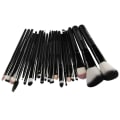 Miniatyrbild 3 av 3: 22st Sminkborstar - Makeup brushes Svart