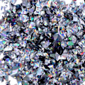 Miniatyrbild 3 av 3: Nagelglitter - Flakes / Mylar - Grå - 8ml - Glitter grå