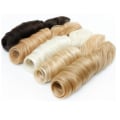 Miniatyrbillede 7 af 7: Clip-on / Hair extensions krøllet & lige 70cm - Flere farver Rakt - 4